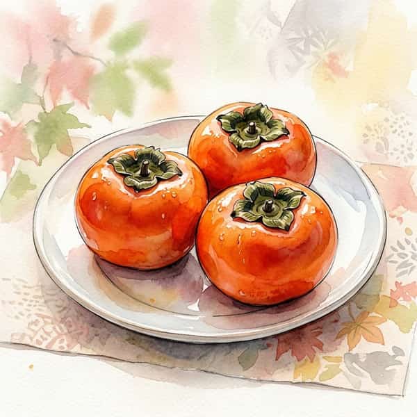 寒露の旬の食材「柿」