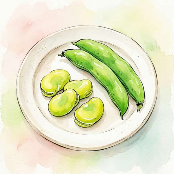 そら豆の写真