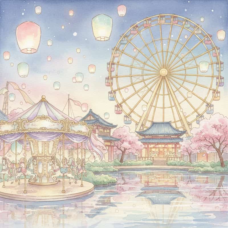 【夢占い】遊園地の夢の意味|吉夢?凶夢?暦で読み解く
