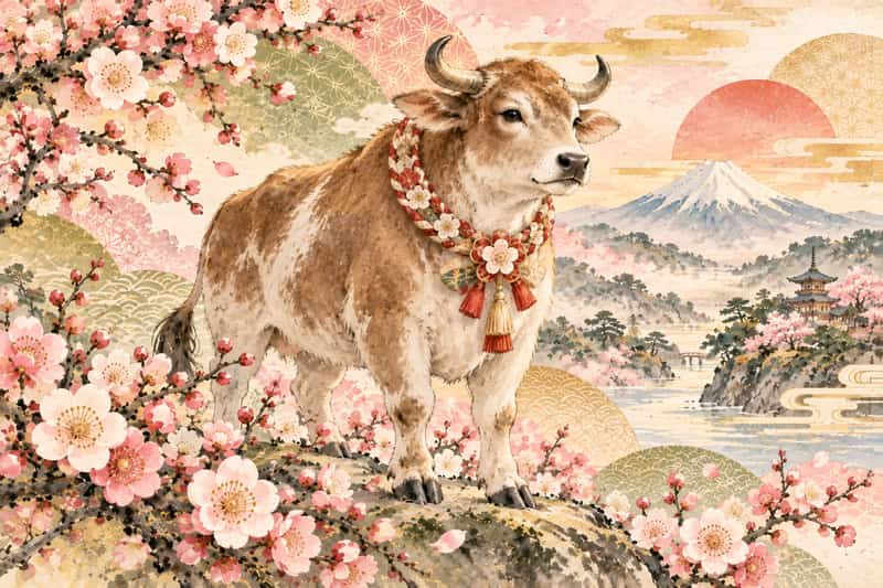 丑年(うしどし)生まれの性格・特徴・相性|2026年の運勢