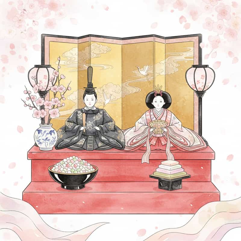 ひな祭り2026|雛人形を飾る吉日と片付けの日取りガイド