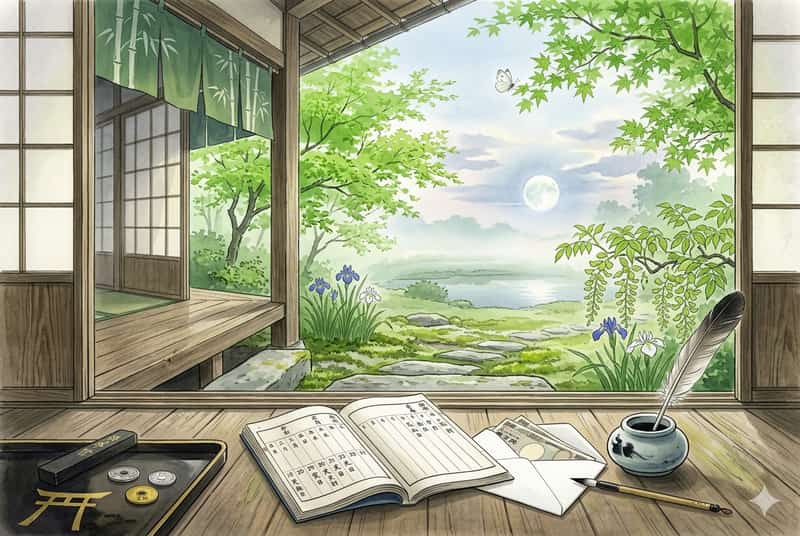 みどりの日2026 ─ 5月4日（月）友引×天赦日×寅の日×大明日、GW最強の「五重吉」を暦で読み解く