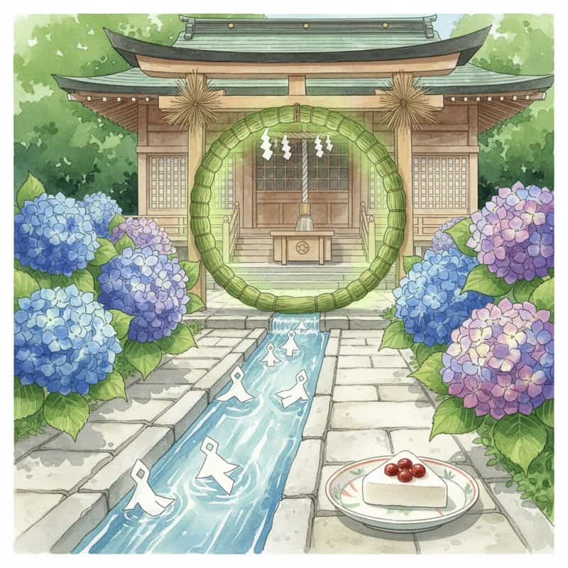 夏越の祓2026｜茅の輪くぐりと浄化の吉日