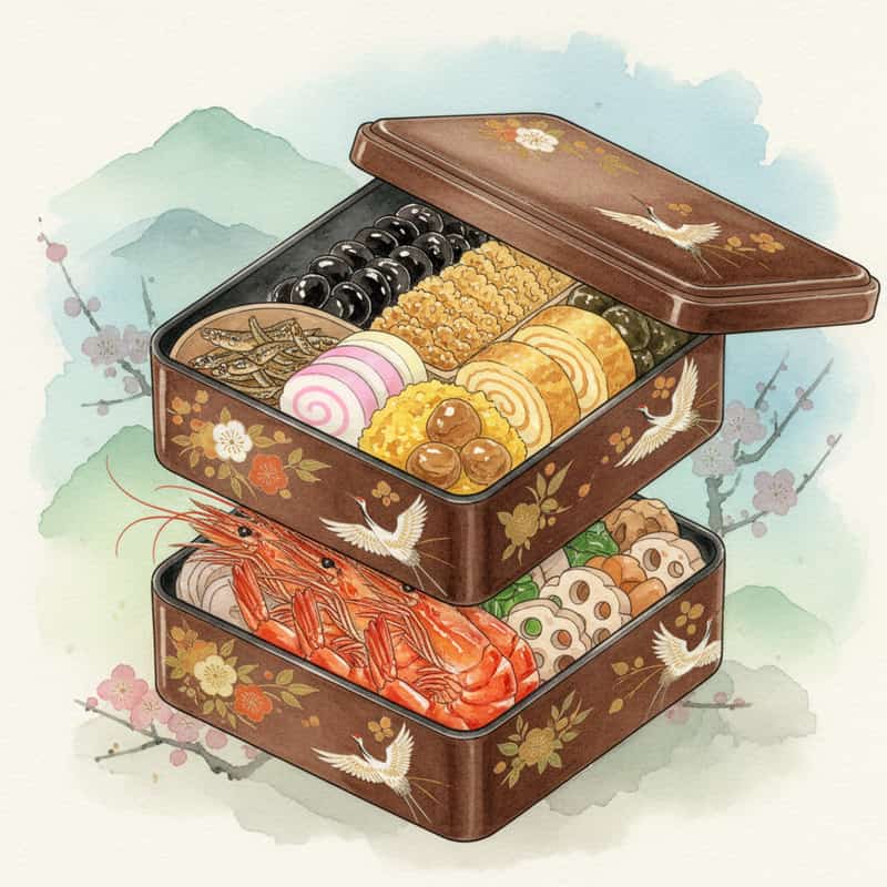おせち料理の意味と中身解説｜定番の具材と由来完全ガイド