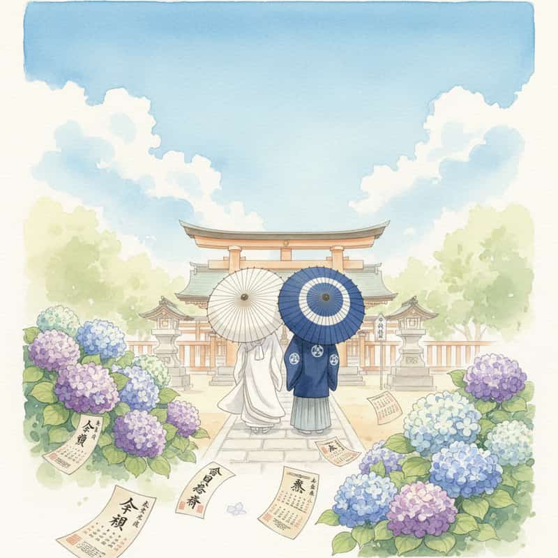 【2026年7月の入籍・結婚吉日】7月19日の天赦日が最強|大安×一粒万倍日の日取りカレンダー