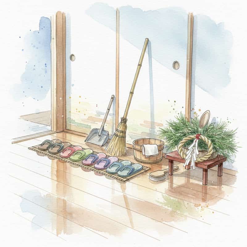 大掃除の吉日2026｜正月事始めから始める開運掃除ガイド
