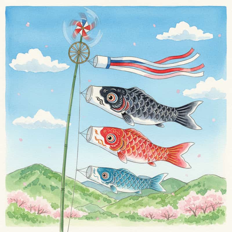 こいのぼりの意味と飾り方ガイド|いつからいつまで?