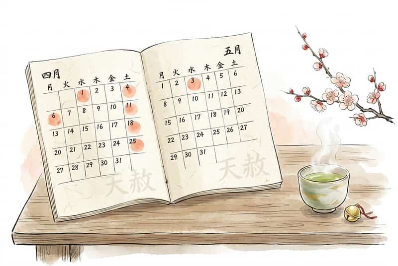 2026年 天赦日6日 完全ガイド|1年に6回しかない最強開運日の全貌と活用法(保存版)
