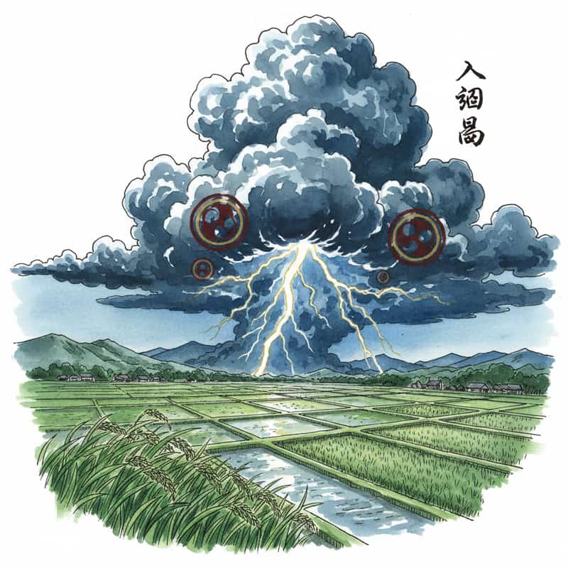 雷と暦 ─ 二十四節気が告げる雷の季節