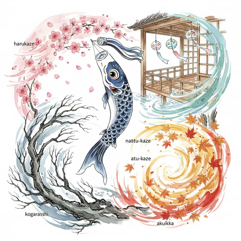 風と暦 ─ 季節風・台風と日本の風の文化