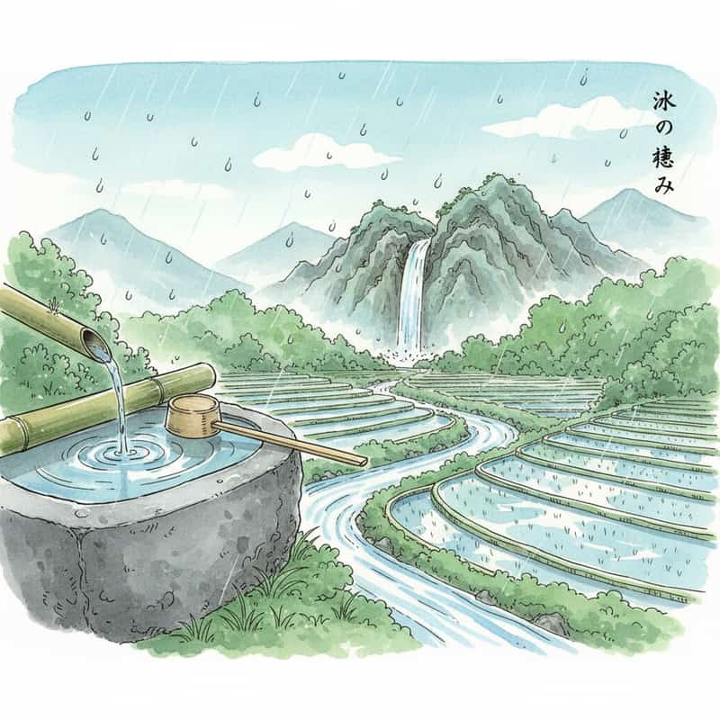 水と暦 ─ 雨水・清明・水の恵みと暦の関係