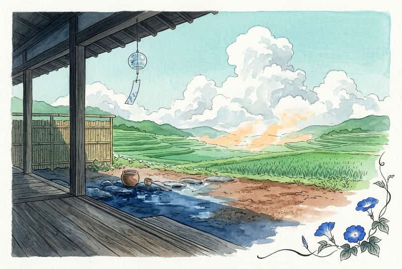 夏の土用2026 ─ 7月20日〜8月6日の過ごし方と4つの間日、二の丑なしの土用の丑の日
