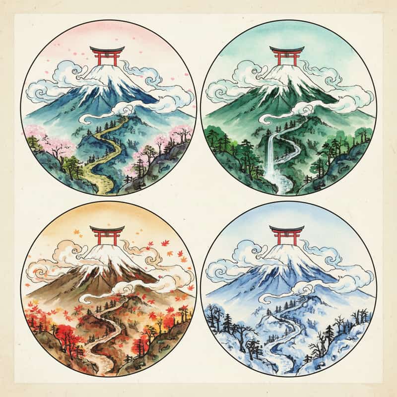 山と暦 ─ 山開き・山の日と日本人の山岳信仰