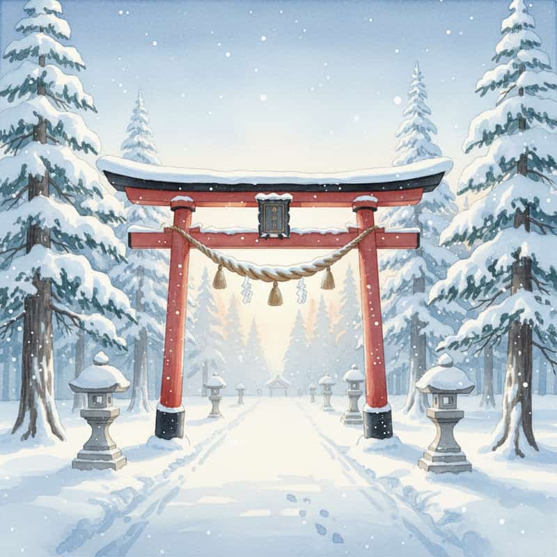 初詣2026 北海道のおすすめ神社と参拝吉日
