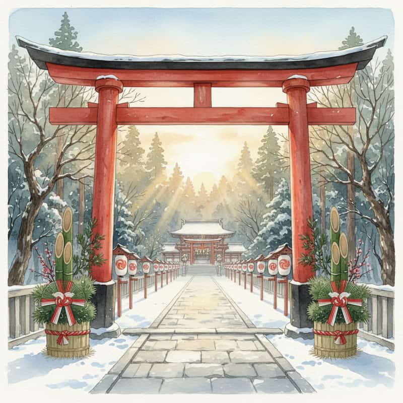 初詣2026 関東の人気神社と参拝吉日ガイド