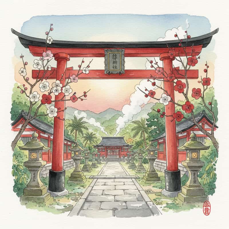 初詣2026 九州のおすすめ神社と参拝吉日