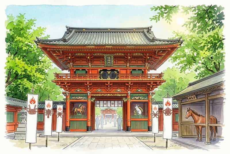 【2026年版】神田明神（東京・千代田）2026 ─ 御神馬あかり16歳と丙午の江戸総鎮守、5月15日例大祭「明神…