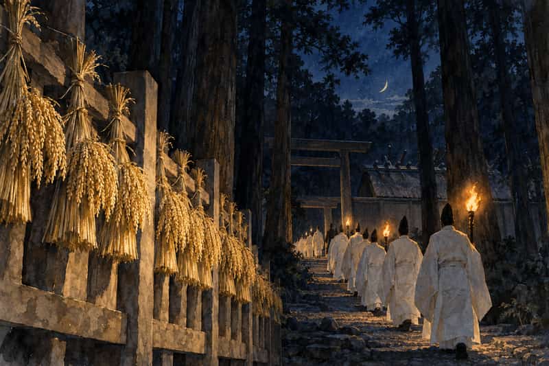 神嘗祭2026年10月17日 ─ 伊勢神宮「三節祭」最重儀を先負×甲子で読む新穀奉献の夜