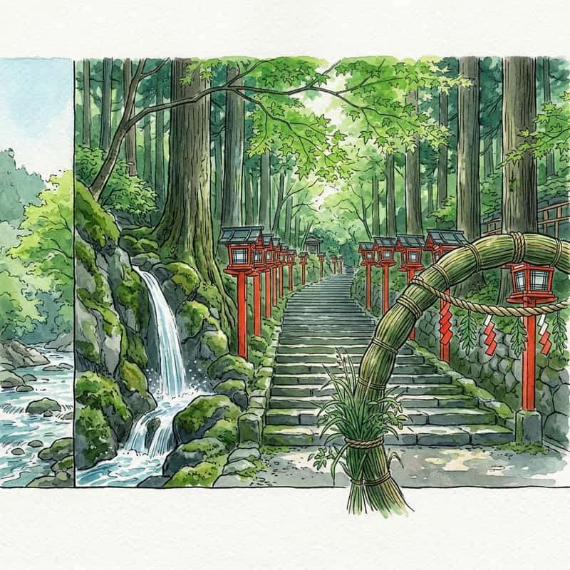 貴船神社2026年水無月 ─ 水神総本宮で体感する夏越大祓・絵馬発祥・三社詣での順序