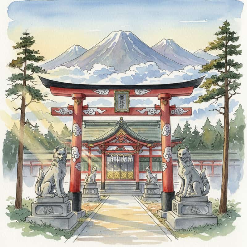 三峯神社 2026 ─ 埼玉・秩父「おいぬ様」の霊気あふれる関東最強パワースポットと午年参拝