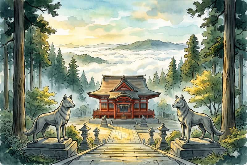 武蔵御嶽神社 2026 ─ 東京・奥多摩「おいぬ様」天空の聖地と午年の勝負運参拝