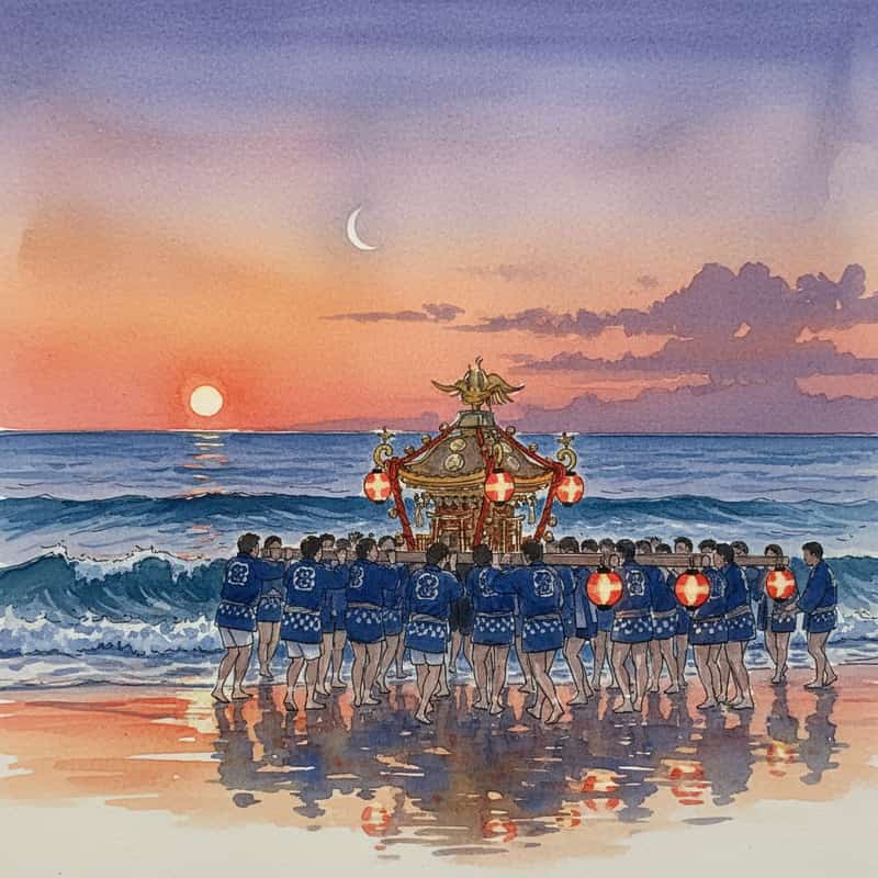 須賀のまつり 2026 ─ 平塚三嶋神社の例大祭が「三重吉日」と海の日に重なる二日間
