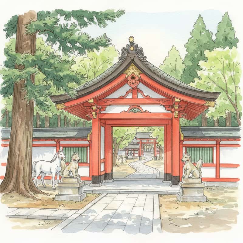竹駒神社(宮城・岩沼)2026 ─ 日本三稲荷×午年の神馬、東北の願望成就パワースポット