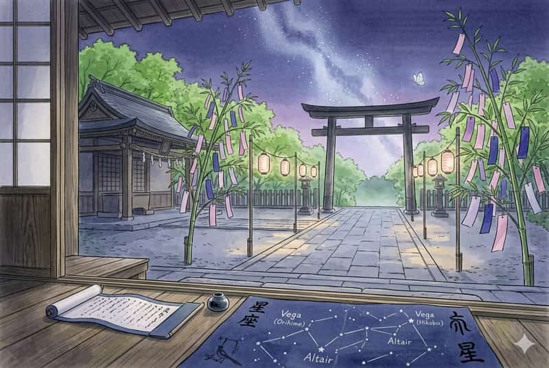 七夕×推し活の聖地神社3選|多奈波太神社・星神社・七夕神社と2026年7月限定御朱印ガイド