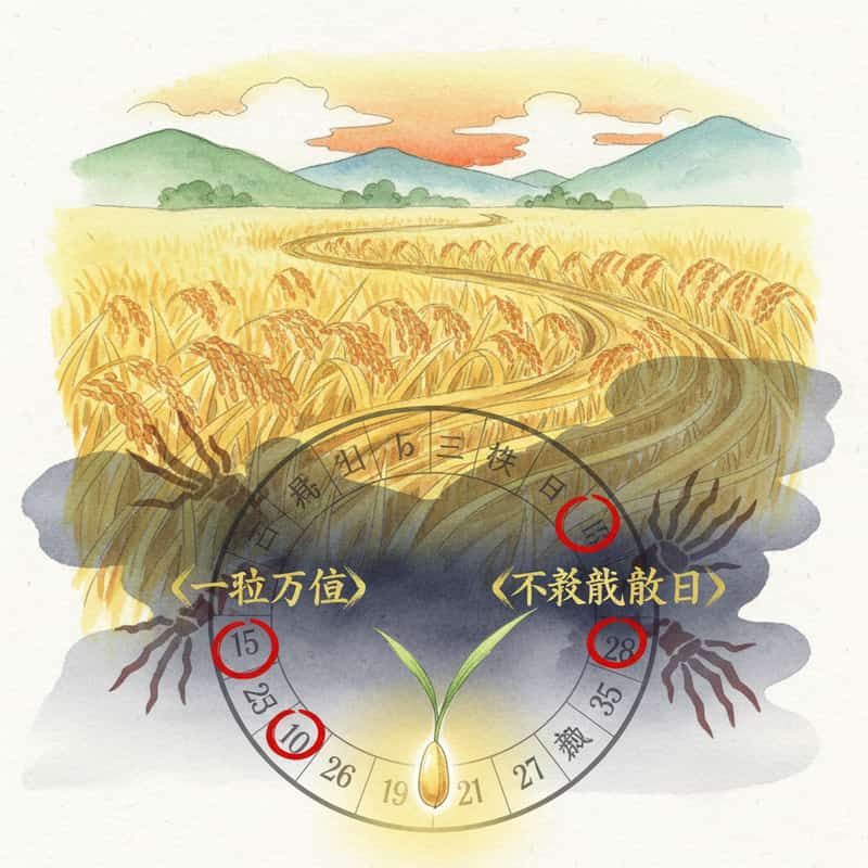 一粒万倍日と暦注下段 ─ 凶日と重なったらどうする?