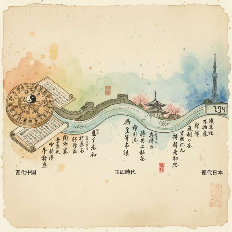 暦注下段の歴史 ─ 古代中国から現代日本への変遷