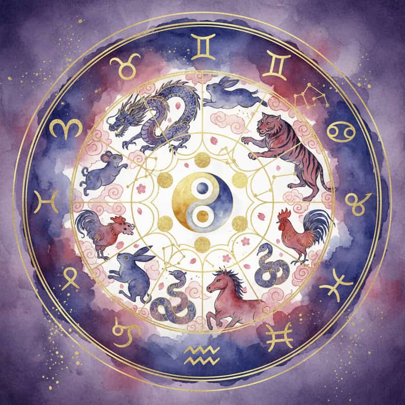 星座×干支の組み合わせ占い ─ 144パターンの性格診断