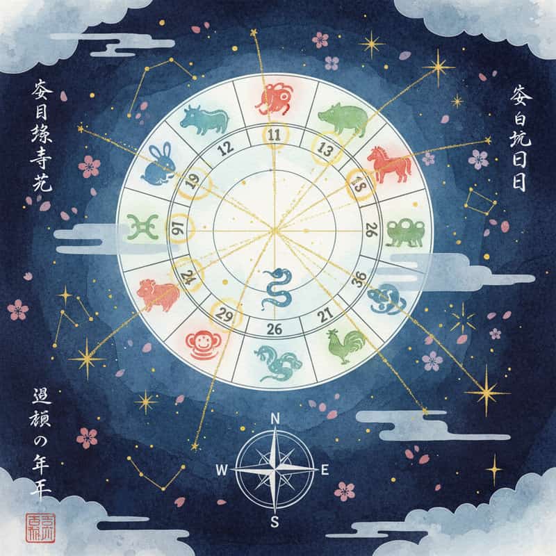 星座で選ぶ吉日2026｜12星座別のベスト行動日カレンダー