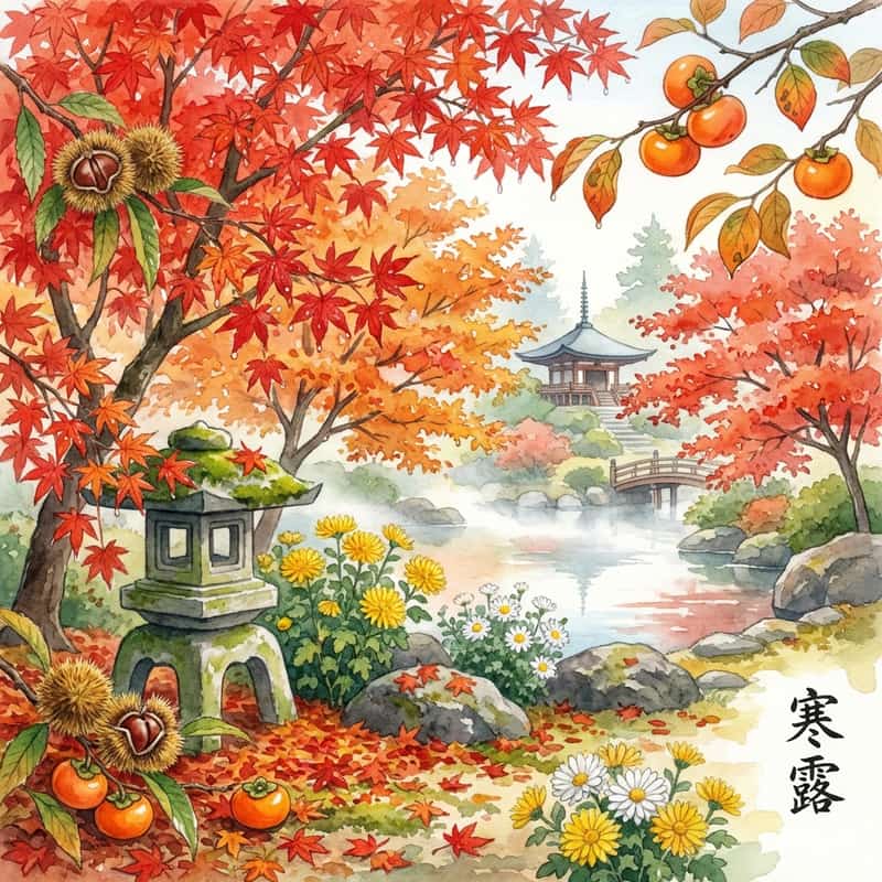 寒露(かんろ)はいつ?2026年の日付と紅葉シーズンの始まり