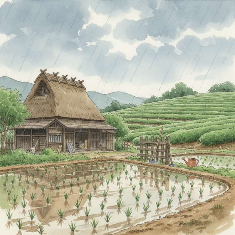 穀雨の暮らしと農事暦|種まき・茶摘みの吉日と季節の知恵