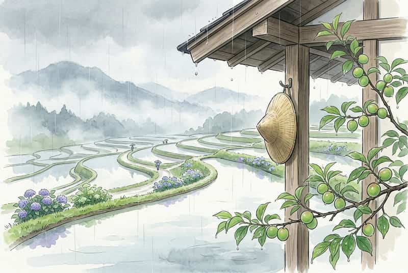 入梅 2026 ─ 暦が告げる梅雨入りの日と季節の養生