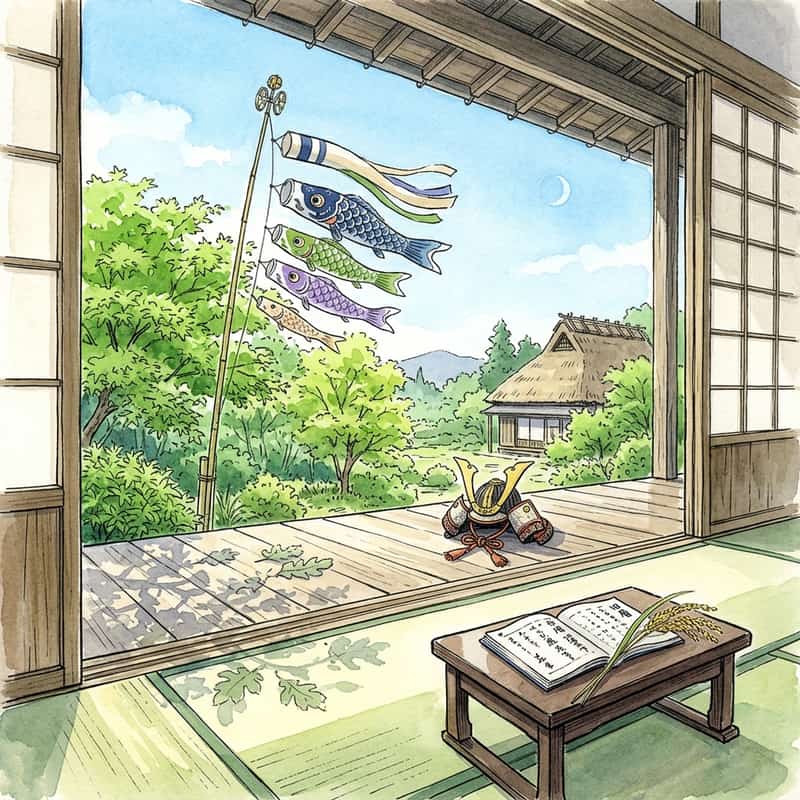 立夏2026 ─ 5月5日こどもの日×立夏×一粒万倍日の開運三重デー