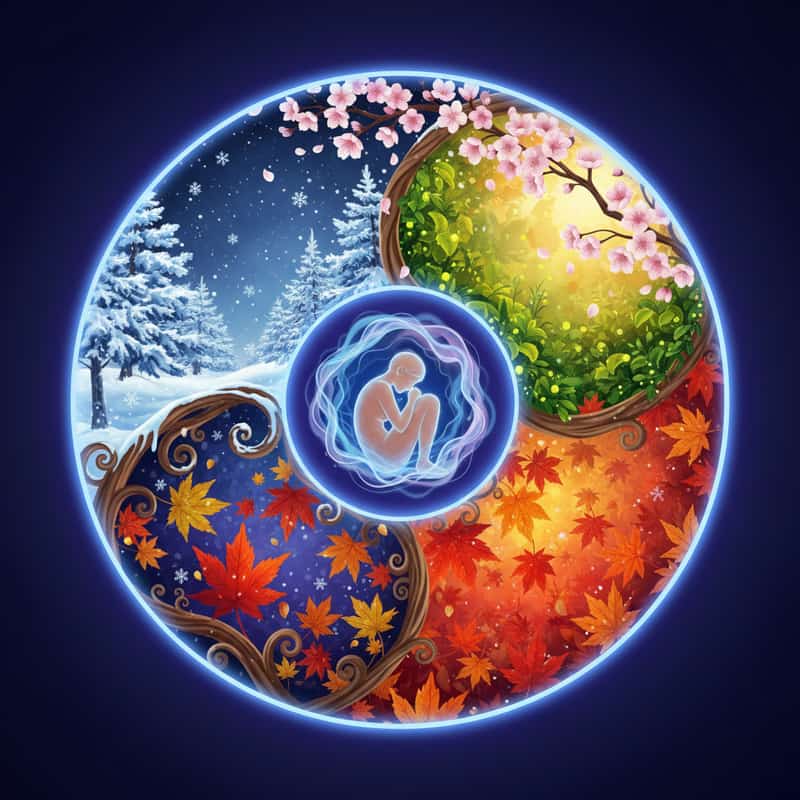 二十四節気と夢の世界｜季節が変わると夢も変わる