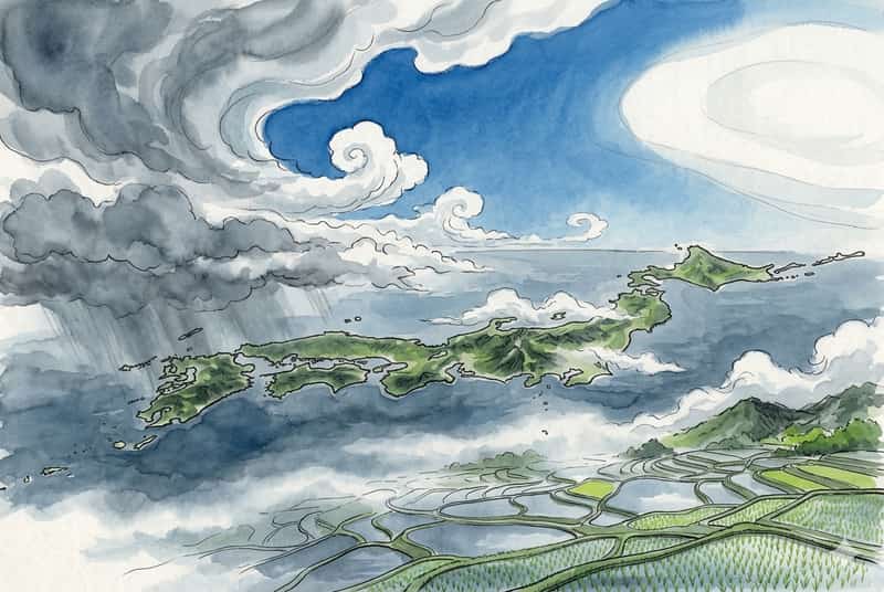 2026年の梅雨入り予想 ─ ラニーニャ名残で「早め・多雨」傾向、暦の入梅6月11日との読み解き方