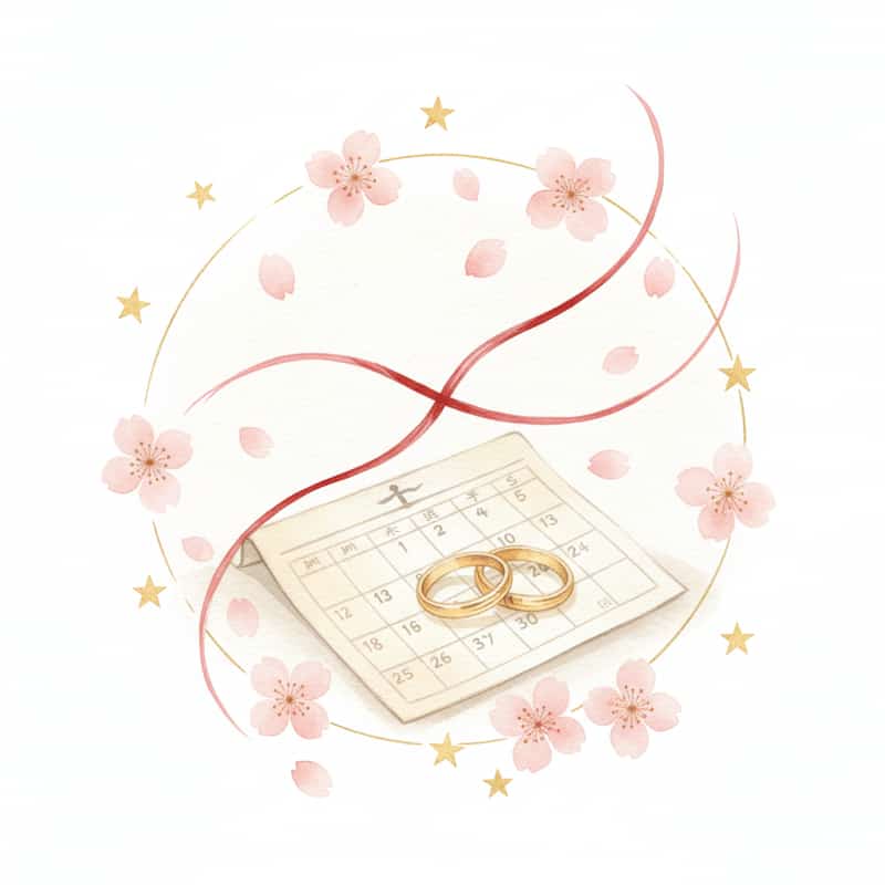 結婚を急ぐべきか、待つべきか — 九星気学が示すパートナーシップの時間割